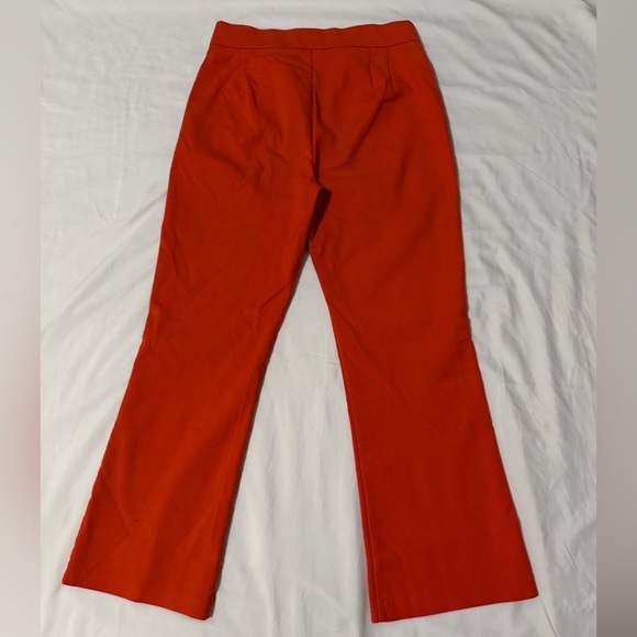 Zara Vibrant Orange Women's Trousers - Picture 5 of 7